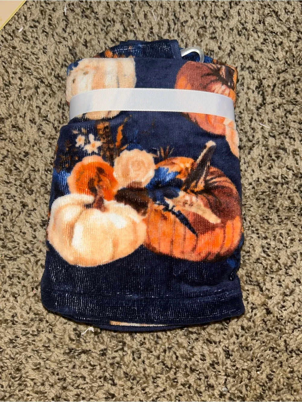 Pumpkin Fall Hand Towel Set